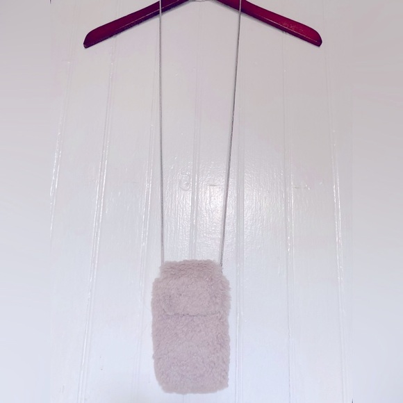 *3 for $20* NWOT Teddy Crossbody bag, pale pink, silver-toned chain, A New Day - Picture 2 of 10